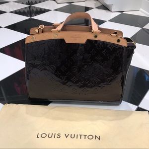 Louis Vuitton Monogram Vernis Leather Brea GM